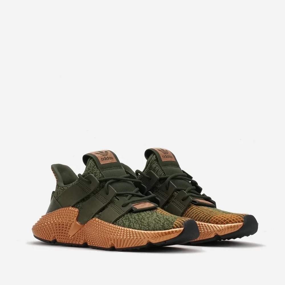 Adidas Green and Orange Sneakers